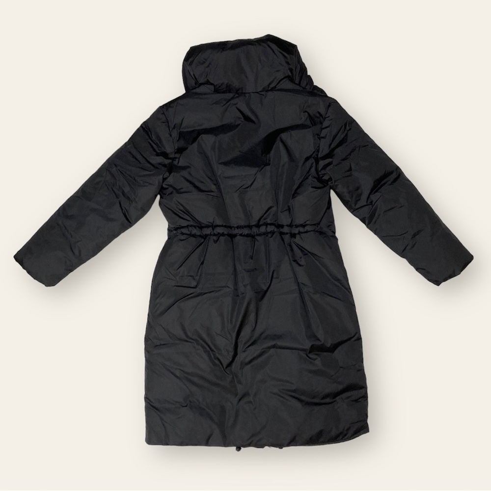 Black Puffer Coat - Picture 3 of 7
